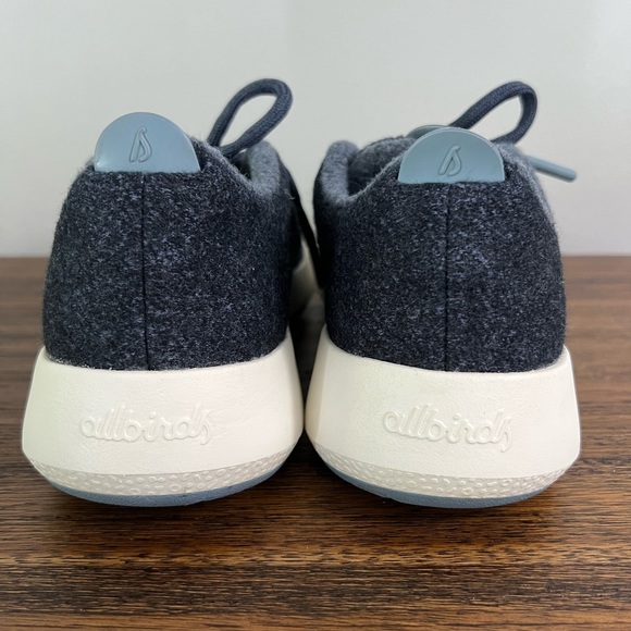 Allbirds Wool Runner Mizzle Savannah Nights Blue Sneakers - Picture 7 of 11